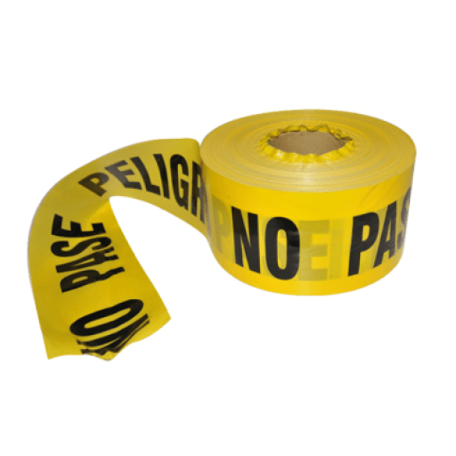 CINTA DE SEGURIDAD PELIGRO NO PASE